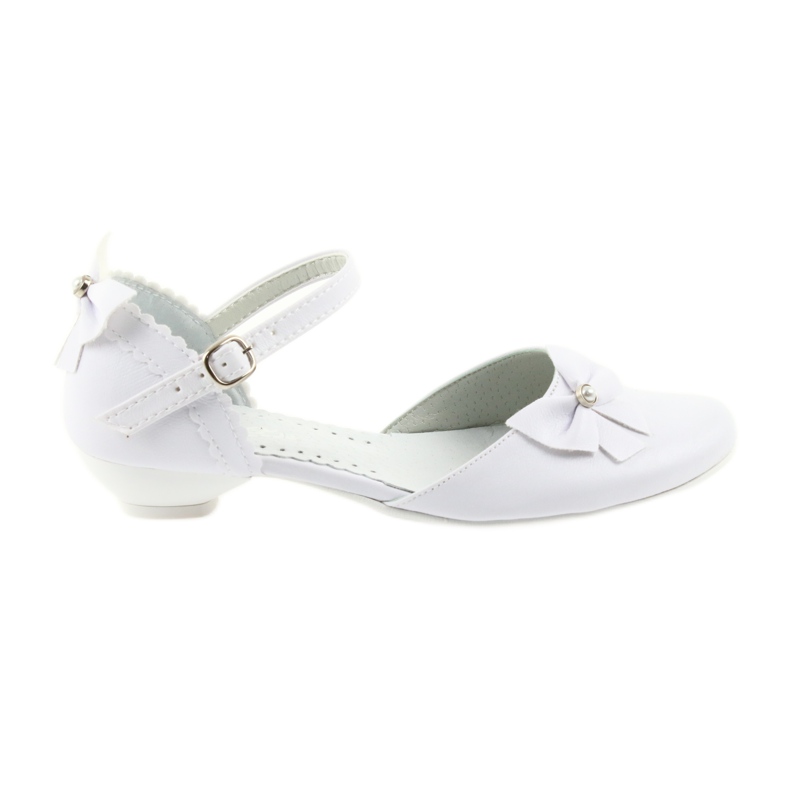 Miko ballerine comunione bambini bianche bianca