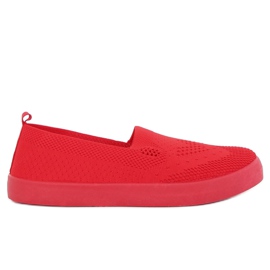 Sneakers rosse traforate JX63P Red rosso