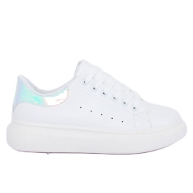 Sneakers argento Alex LV72 bianco