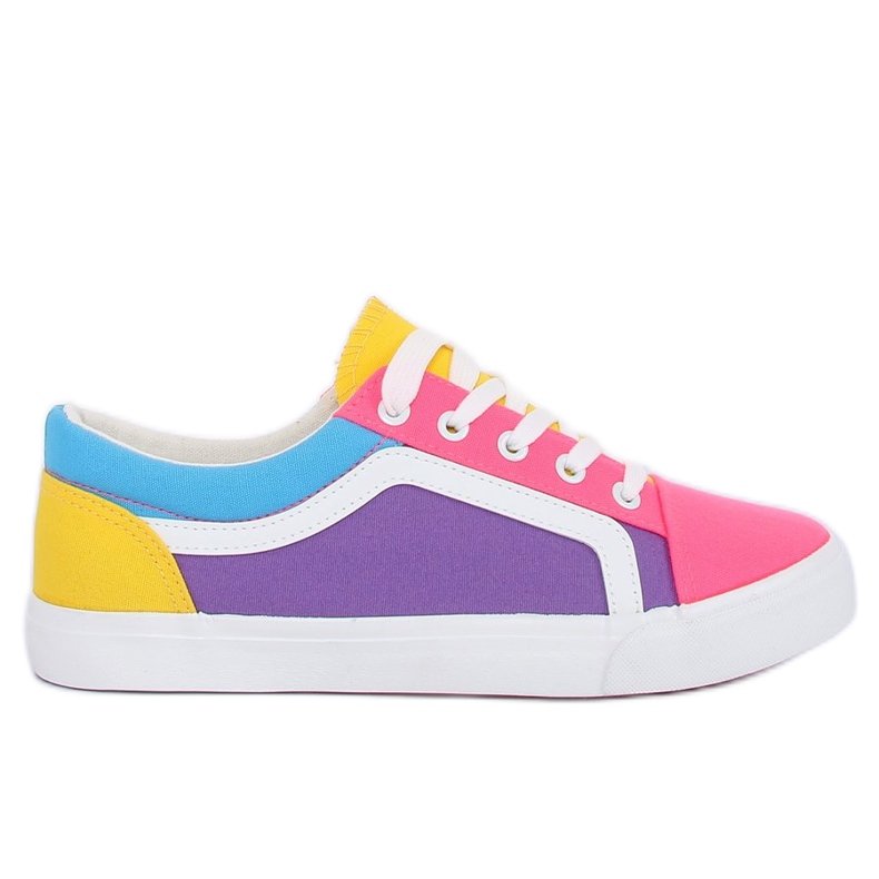 Sneakers multicolor da donna BL156 Rose Red multicolore