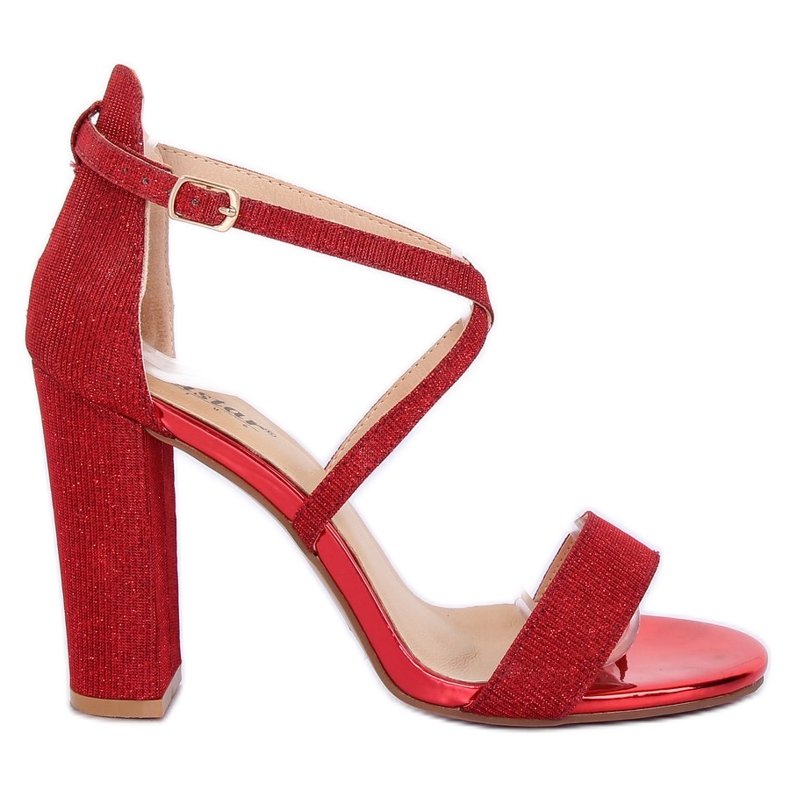 Sandali sul palo rosso NC791 Red