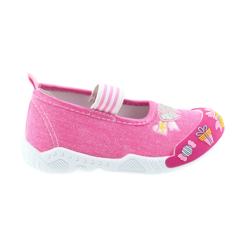 Sneakers da bambino rosa American Club con elastico 29/19