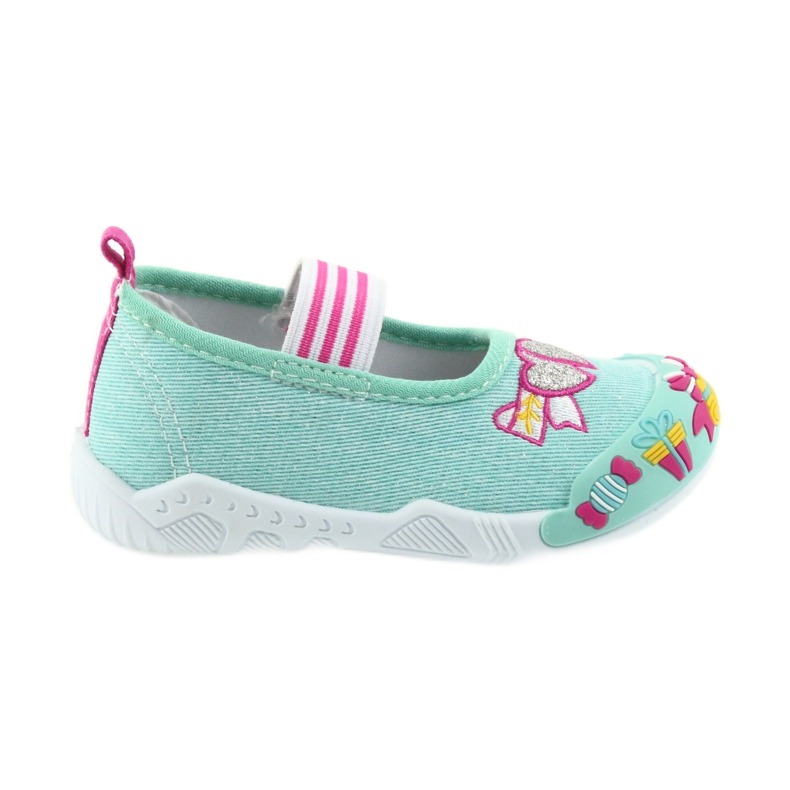 Sneakers da bambino American Club verdi con elastico 21/19 verde