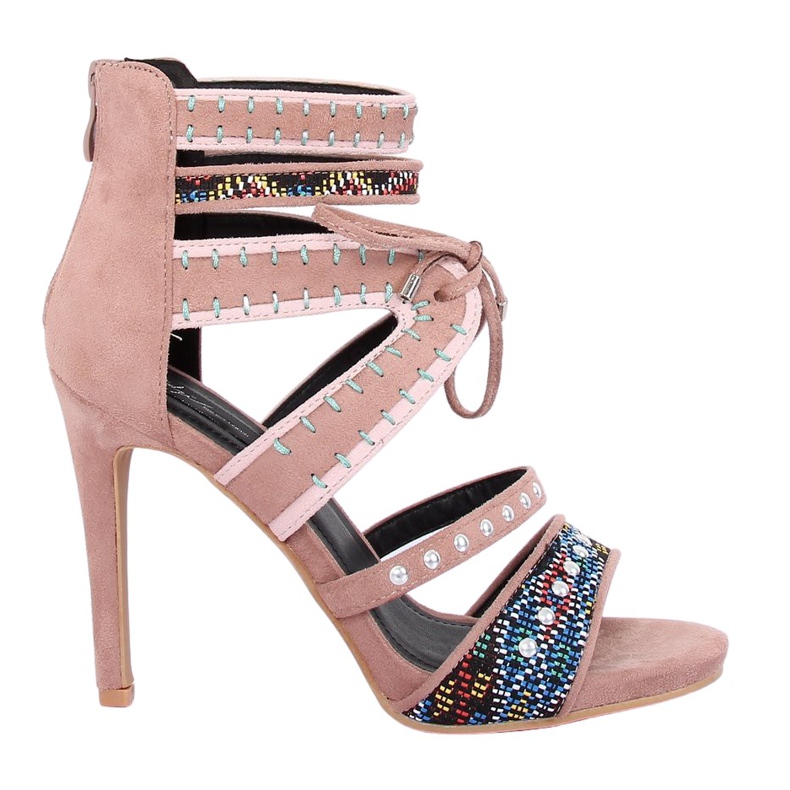 Sandali gladiatore rosa MT029 Rosa