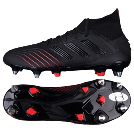 Scarpe da calcio Adidas Predator 19.1 Sg M G26979 nero nero