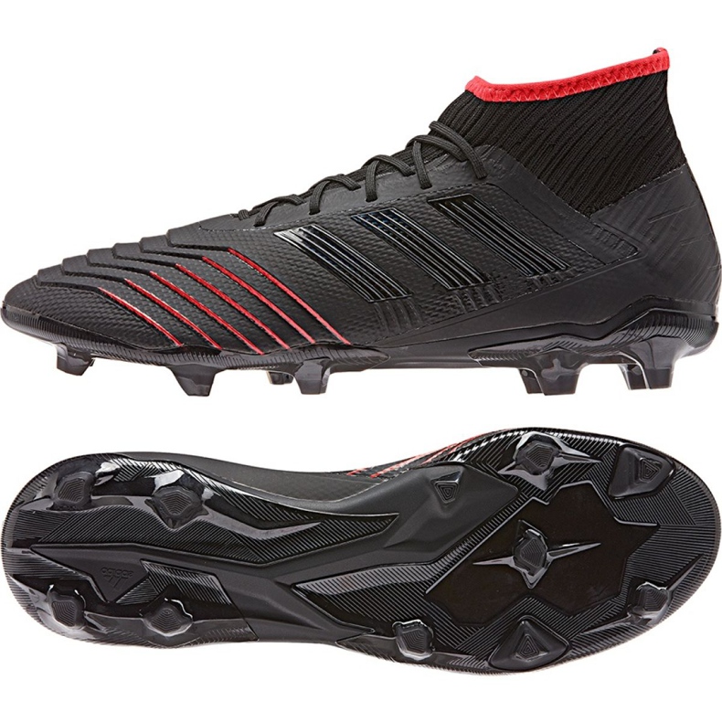 Scarpe da calcio Adidas Predator 19.2 Fg M D97939 nero nero