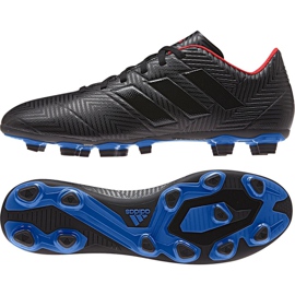 Scarpe da calcio Adidas Nemeziz 18.4 FxG M D97991 multicolore nero