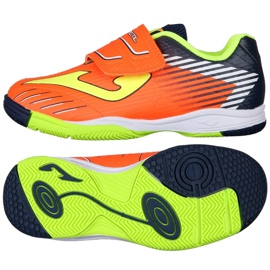 Scarpe da interno Joma Tactil 908 In Jr TACS.908.IN multicolore arancia