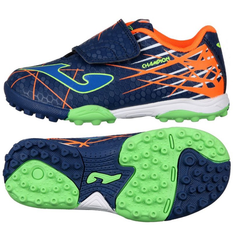 Scarpe da calcio Joma Champion 903 Tf Jr CHAJS.903.TF blu blu navy
