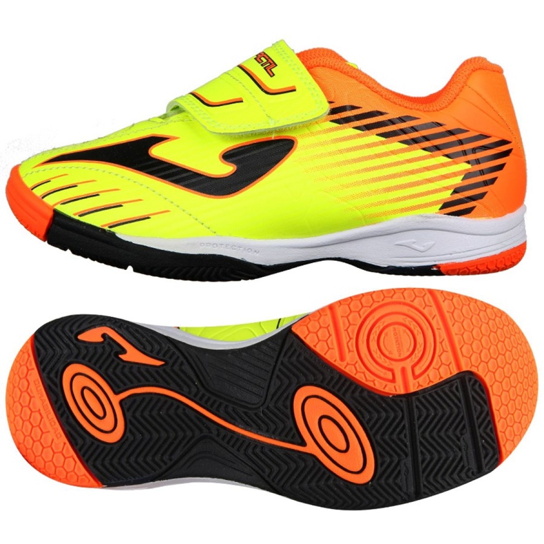 Scarpe da interno Joma Tactil 911 In Jr TACS.911.IN multicolore giallo
