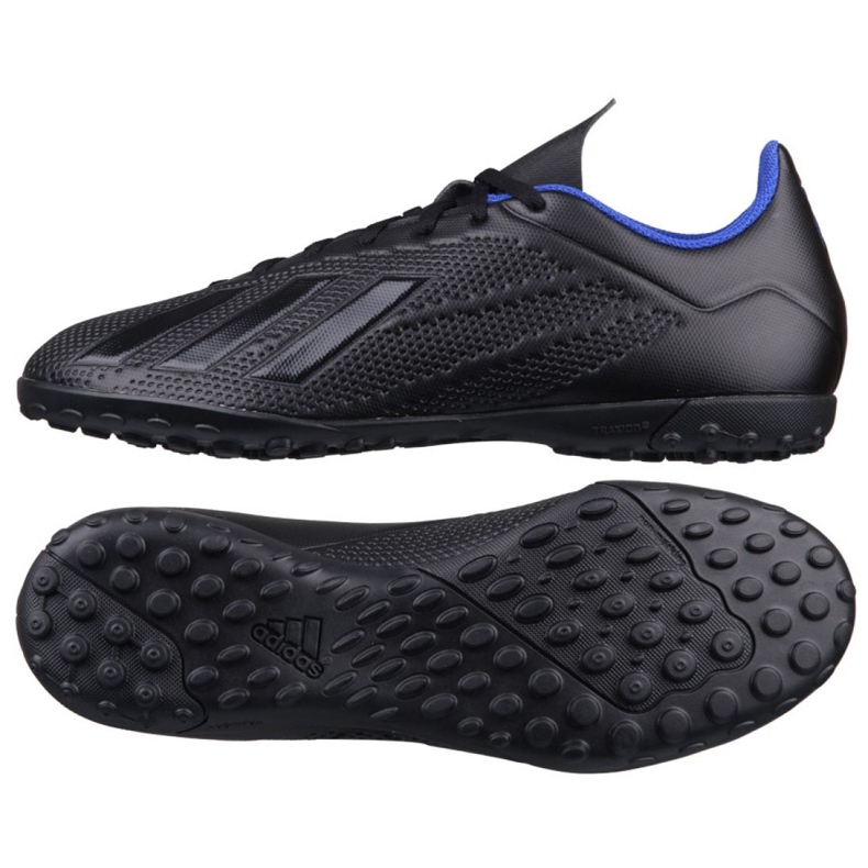 Scarpe da calcio Adidas X 18.4 Tf M G28979 nero nero