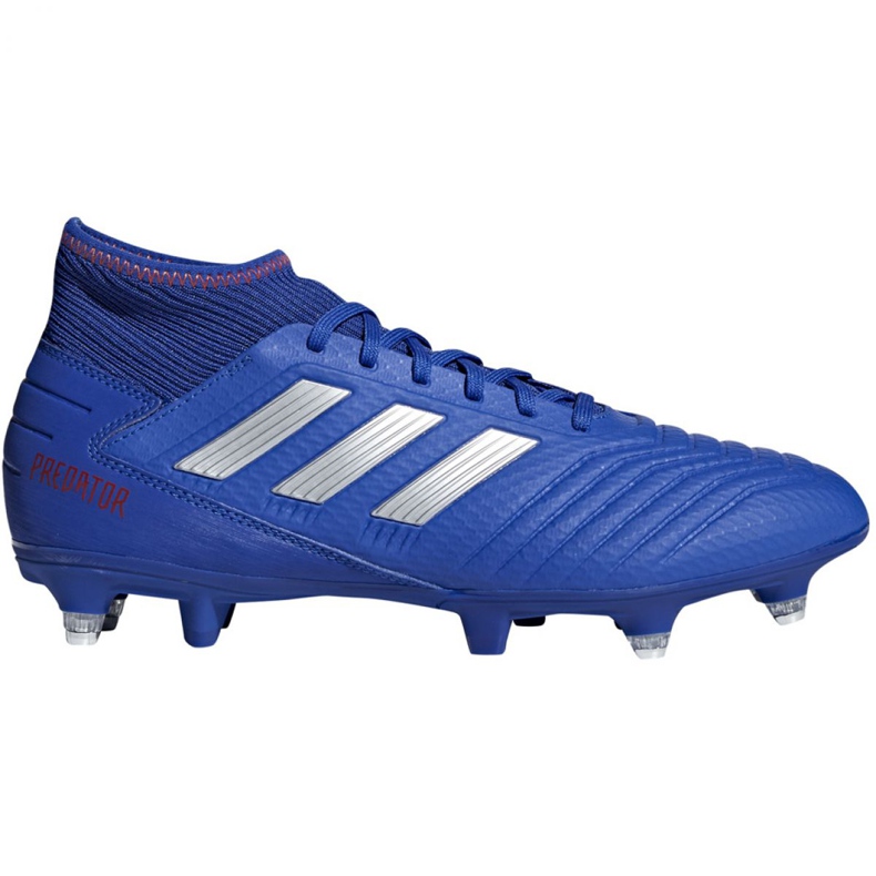 Scarpe da calcio Adidas Predator 19.3 Sg M D97957 multicolore blu