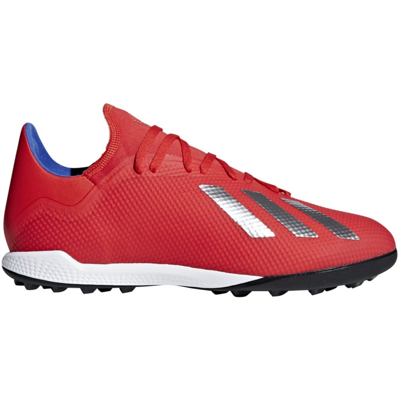 Scarpe da calcio Adidas X 18.3 Tf M BB9399 multicolore arance e rosse