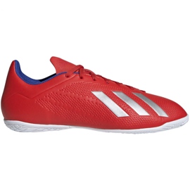 Scarpe indoor adidas X 18.4 In M BB9406 multicolore rosso