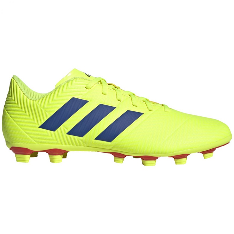 Scarpe da calcio Adidas Nemeziz 18.4 FxG M BB9440 giallo giallo