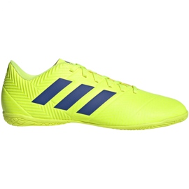 Scarpe indoor adidas Nemeziz 18.4 In M BB9469 giallo giallo
