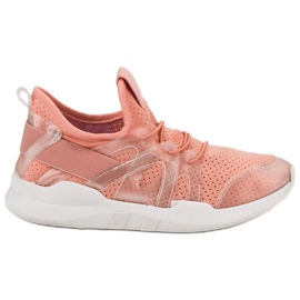 Scarpe sportive alla moda rosa
