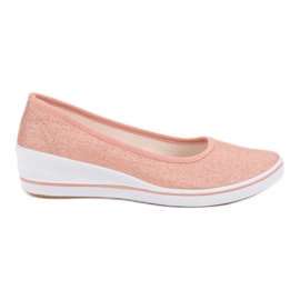 Comer Ballerina rosa su zeppa