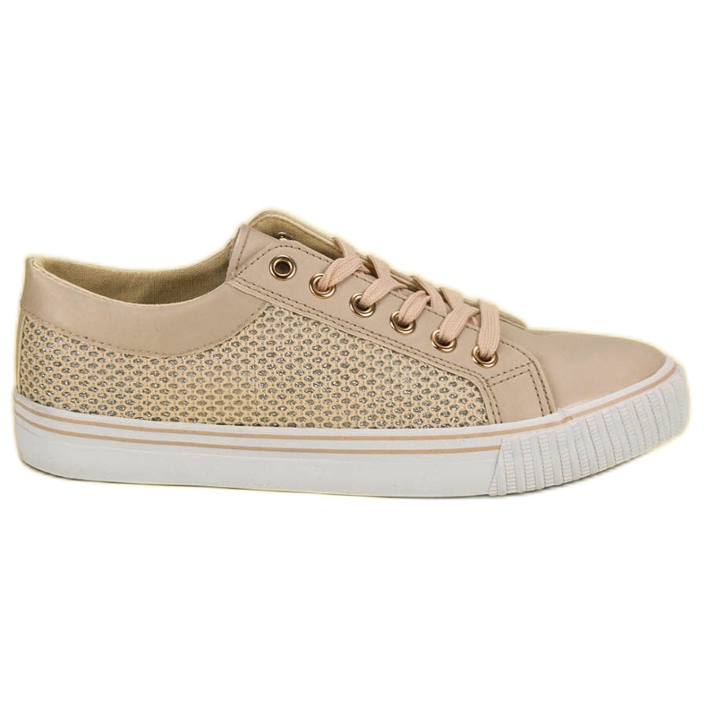 Sneakers Basse Con Rete marrone