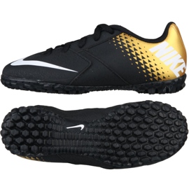 Nike Bomba X Tf Jr 826488-077 scarpe da calcio nero nero