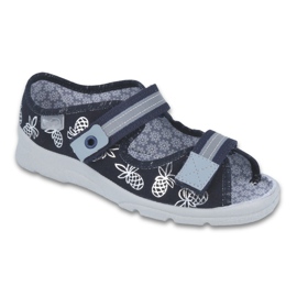 Scarpe per bambini Befado 969Y138 blu navy