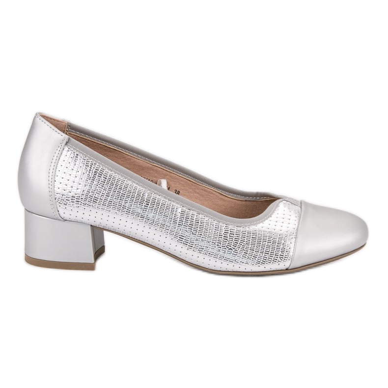 Vinceza Décolleté con tacco piatto grigio