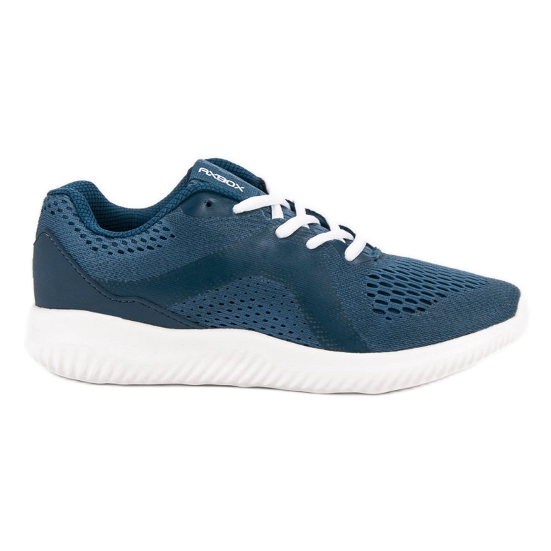 Ax Boxing Calzature sportive in tessuto blu