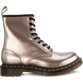 Dr. Martens 1460 vegano in oro rosa cromato giallo multicolore