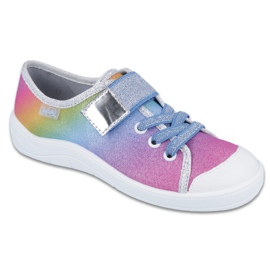 Scarpe colorate per bambini Befado 251Y124 blu multicolore rosa