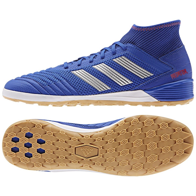 Scarpe indoor adidas Predator 19.3 In M BB9080 multicolore blu