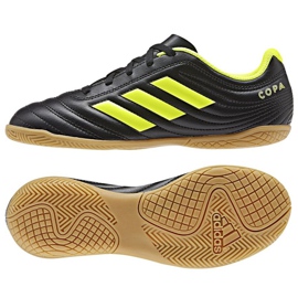 Scarpe indoor adidas Copa 19.4 In Jr D98095 nero nero
