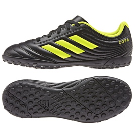 Scarpe da calcio Adidas Copa 19.4 Tf Jr D98100 nero nero