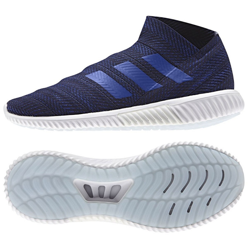 Scarpe indoor adidas Nemeziz 18.1 Tr M D98018 multicolore blu navy