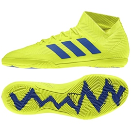 Scarpe indoor adidas Nemeziz 18.3 In M BB9461 giallo giallo