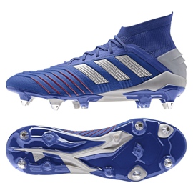 Scarpe da calcio Adidas Predator 19.1 Sg M BC0312 blu blu