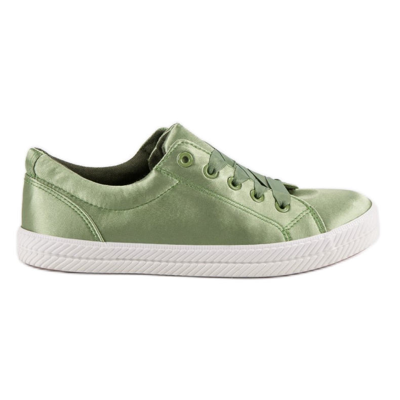 Kylie Scarpe da ginnastica in raso verde