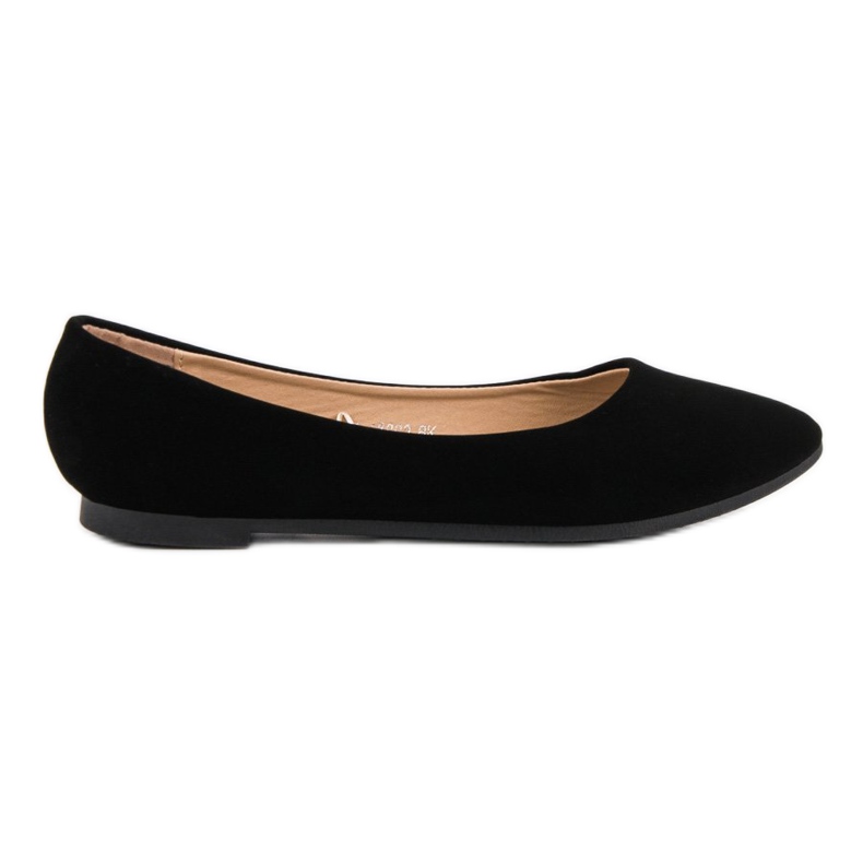 Ballerine classiche VINCEZA in camoscio nero