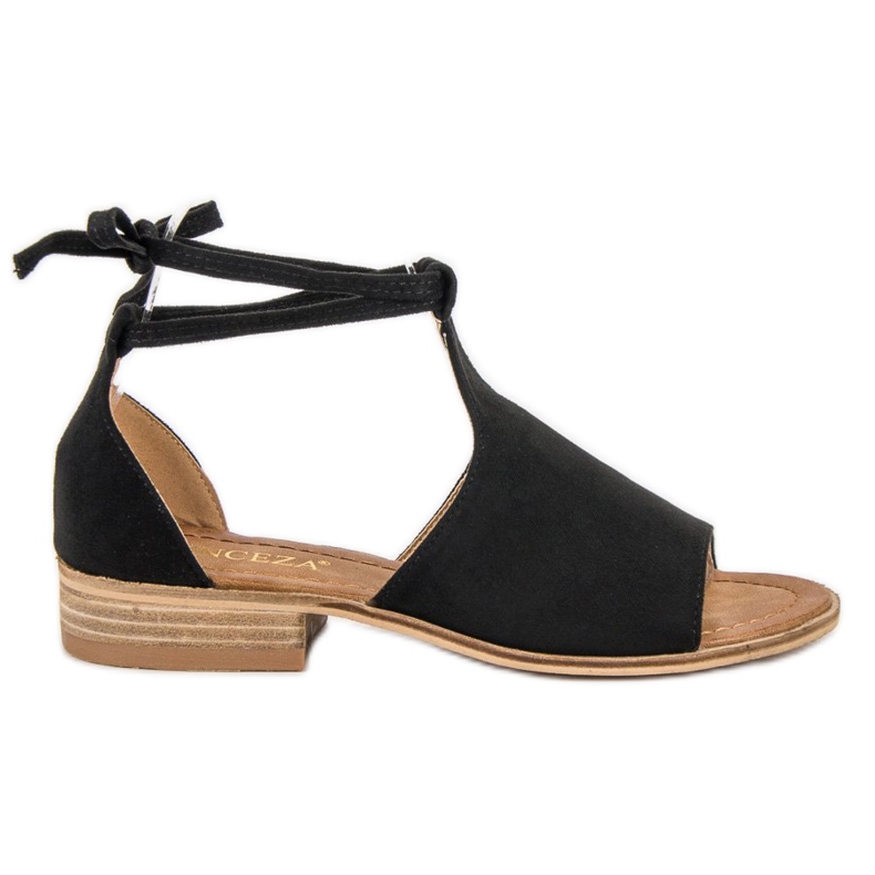 VINCEZA Sandali Neri nero