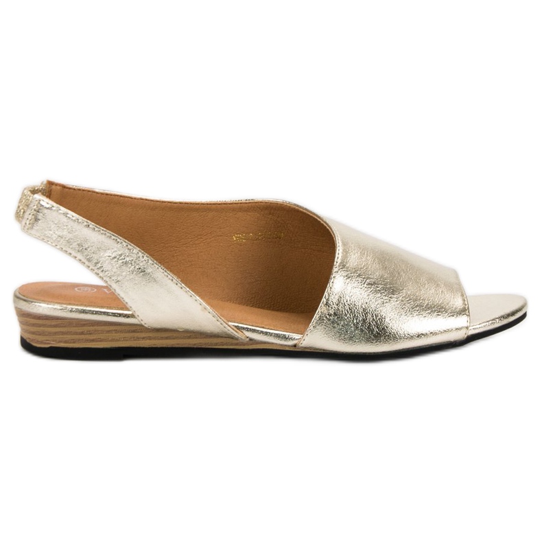 VINCEZA Slip On Sandali giallo