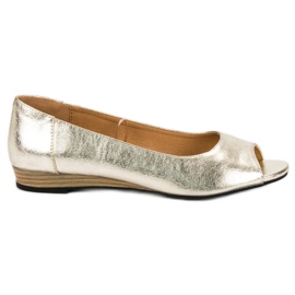 Ballerine Open Toe VINCEZA giallo