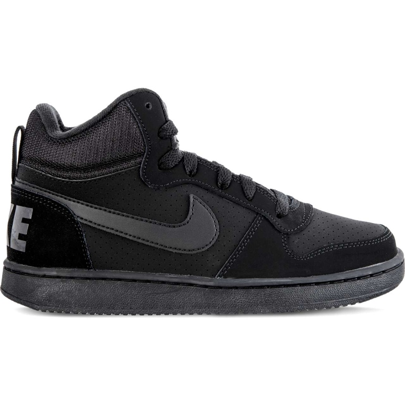 Nike Court Borough Mid Gs 839977 001 nero