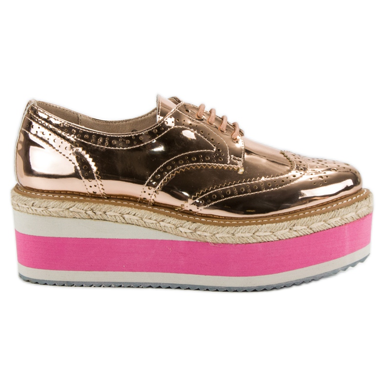 Corina Scarpe con zeppa alla moda giallo