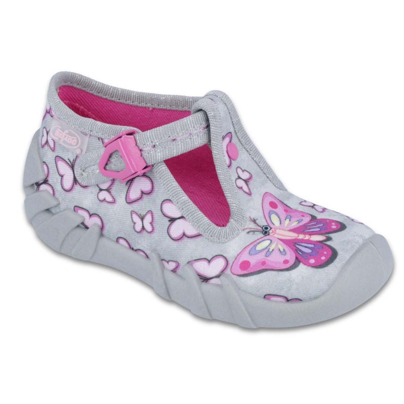 Scarpe per bambini Befado 110P351 grigio rosa