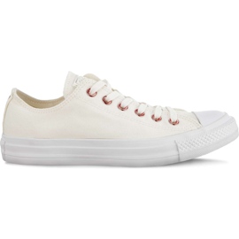 Converse Chuck Taylor All Star Ox C163283 Egret rabarbaro bianco beige