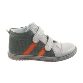 Ren But Reno scarpe ragazzi con velcro 4275 popiel/arancione grigio