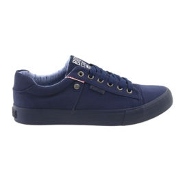 Big Star Sneakers da uomo allacciate blu navy 174094