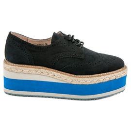 Corina Scarpe con zeppa alla moda nero