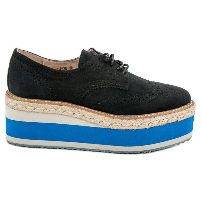 Corina Scarpe con zeppa alla moda nero