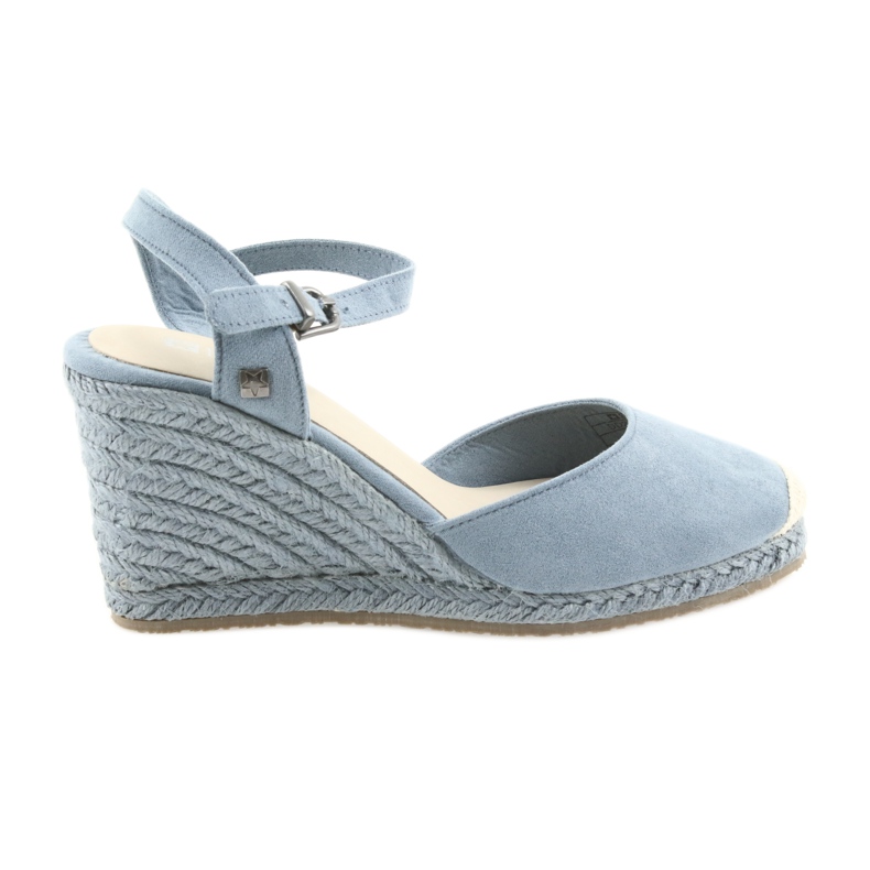Sandali Big Star espadrillas 274A170 blu marrone