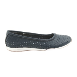 Ballerine traforate blu navy Filippo 089
